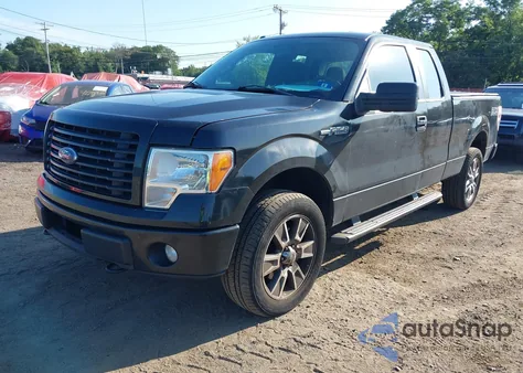2014 Ford F-150 Stx из США, поврежденный, VIN 1FTFX1EFXEFC81172